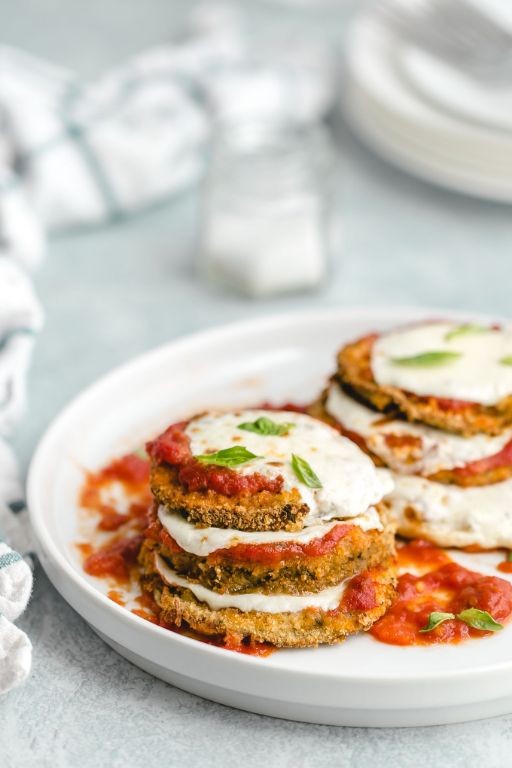Lowfat Eggplant Parmesan