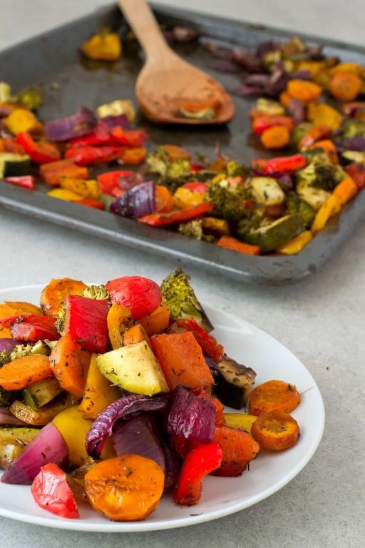 Lowfat Roasted Vegetable Medley