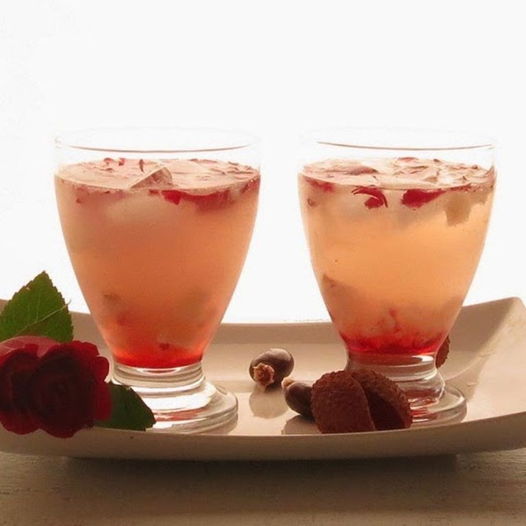 Lychee Rose Iced Tea