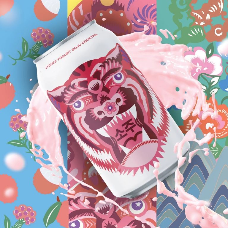 Lychee Yogurt Soju Delight