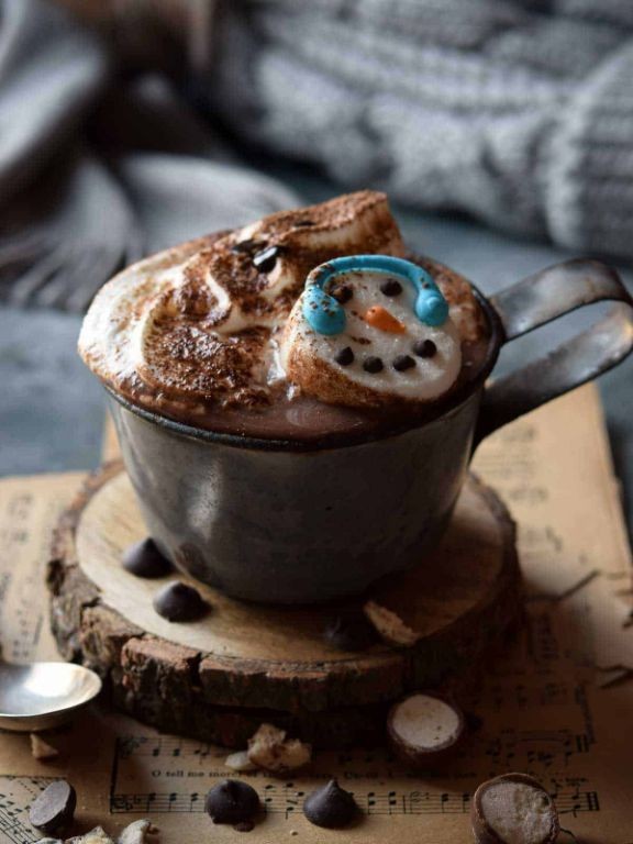 Malted Milk Hot Chocolate