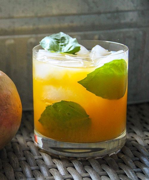 Mango Basil Cooler