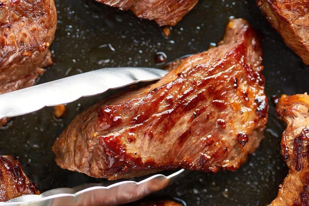 Maple Bourbon Glazed Grilled London Broil