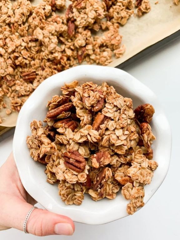 Maple Cinnamon Pecan Granola