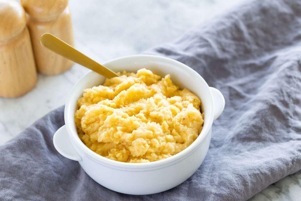 Maple Glazed Mashed Rutabaga