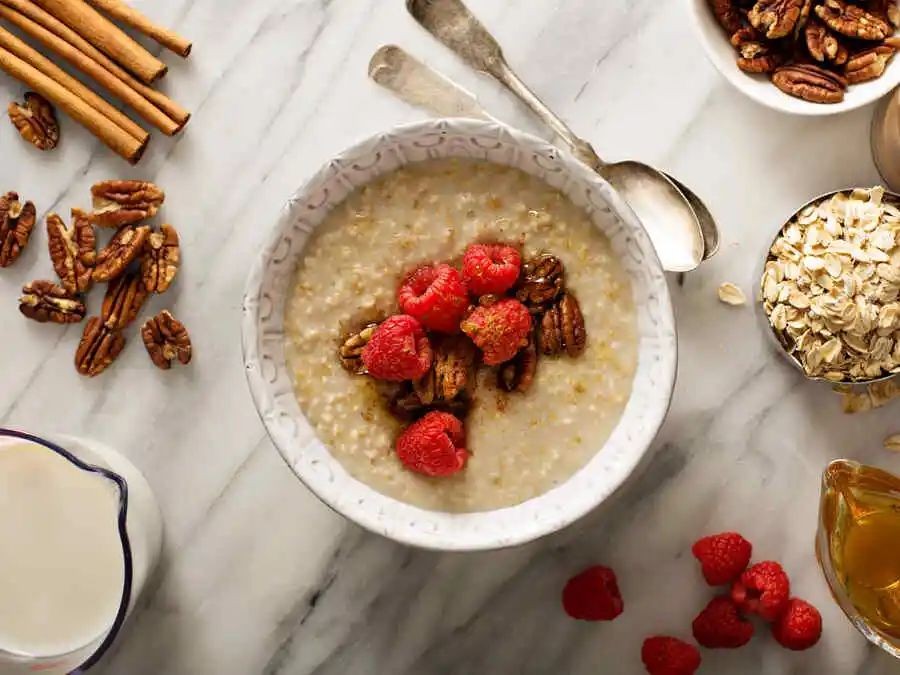 Maple Pecan Protein Oatmeal