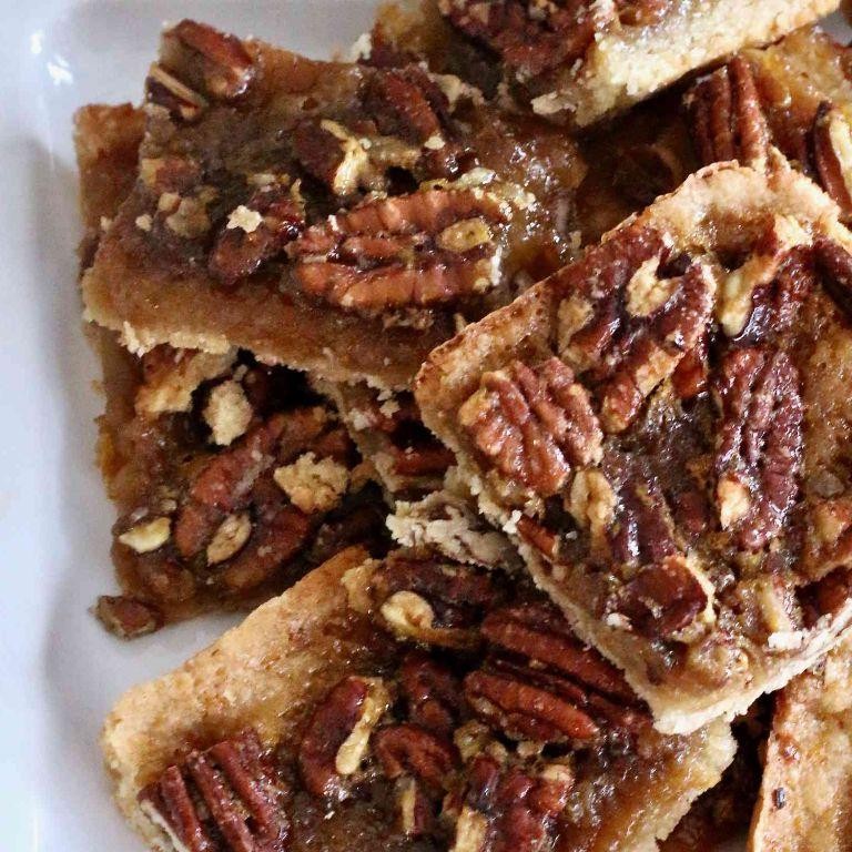 Maple Pecan Shortbread Bites