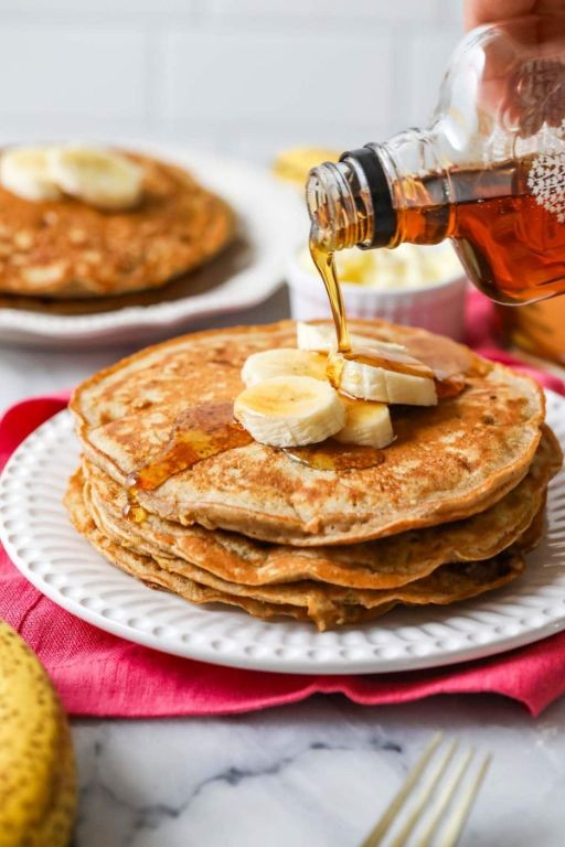 Maple Sugar Spun Pancake Toppers
