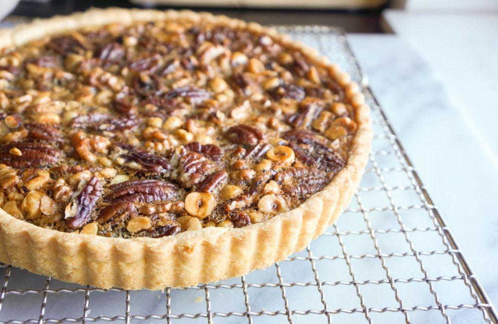 Maple Walnut Tart