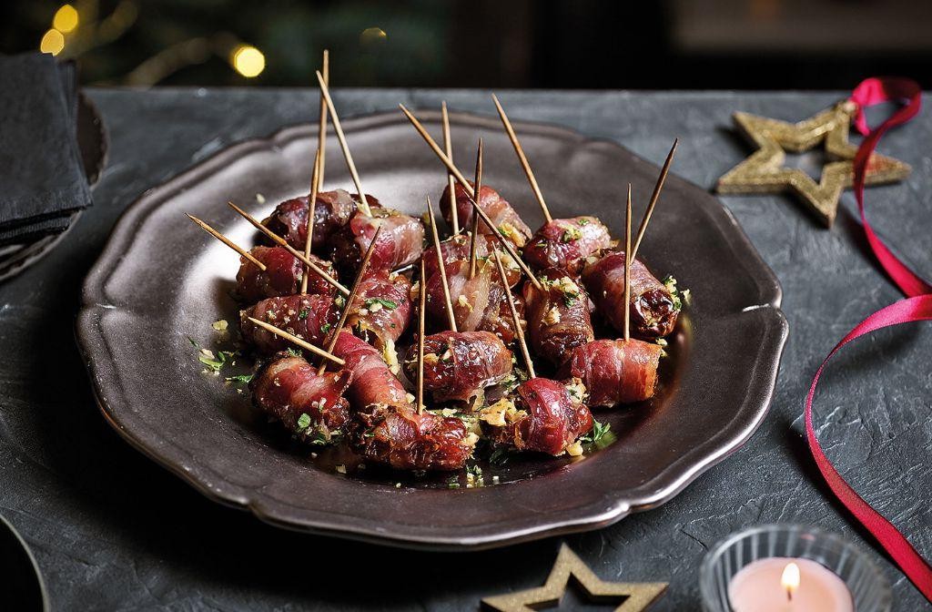 Maple-Glazed Bacon-Wrapped Dates