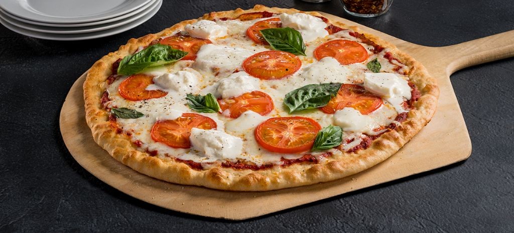 Margherita with Fresh Basil and Burrata