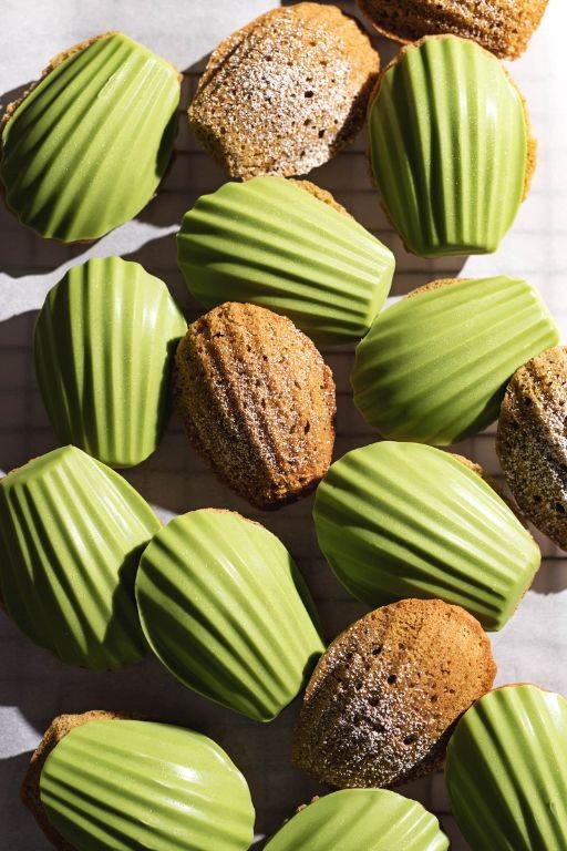 Matcha Green Tea Dessert Shells