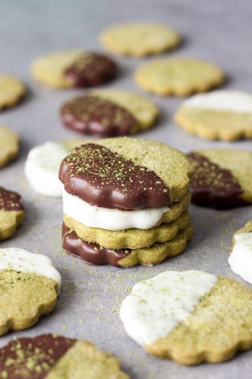 Matcha Green Tea Shortbread