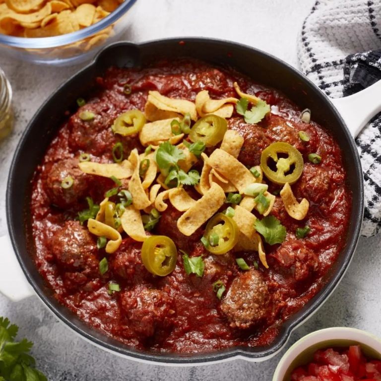 Meatball Taco Skillet