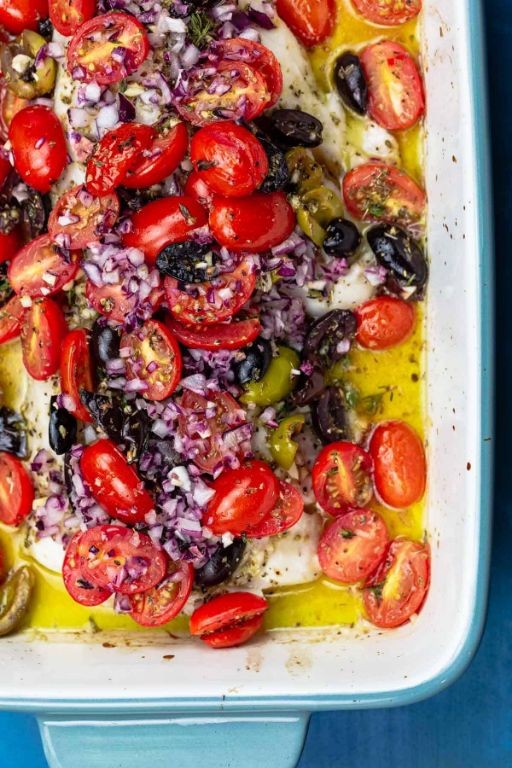 Mediterranean Baked White Fish