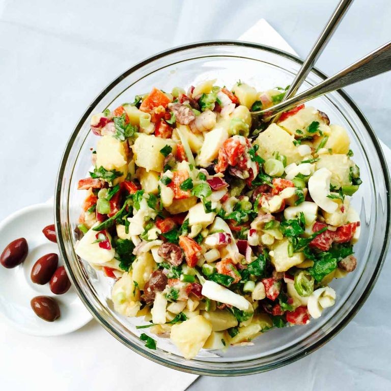 Mediterranean Egg and Potato Salad