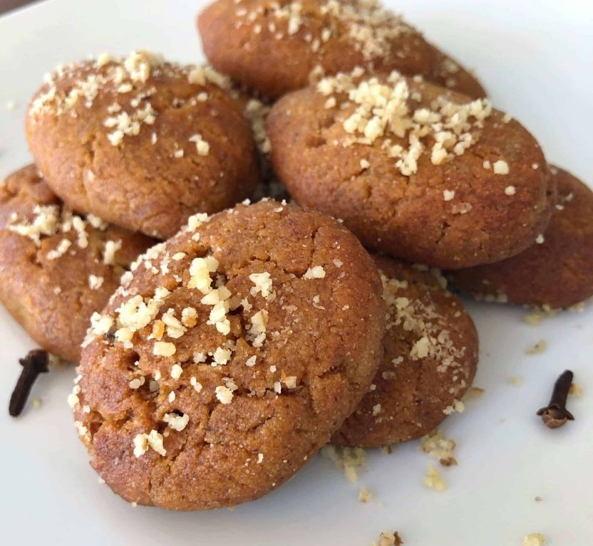 Melomakarona: Spiced Honey-Dipped Cookies