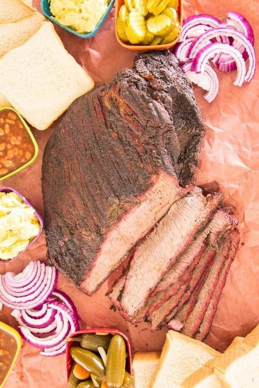 Mesquite-Smoked Beef Brisket with Coffee Rub