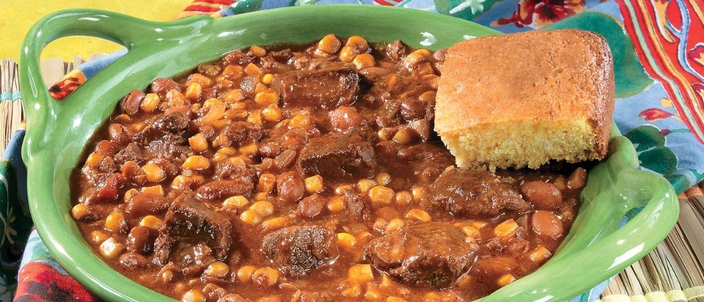 Mexican Beef and Bean Stew with Epazote