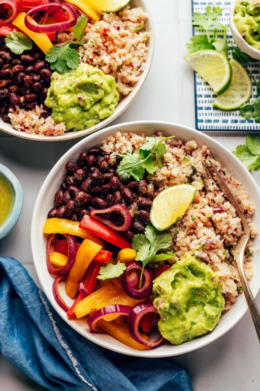 Mexican Cauliflower Rice Bowl