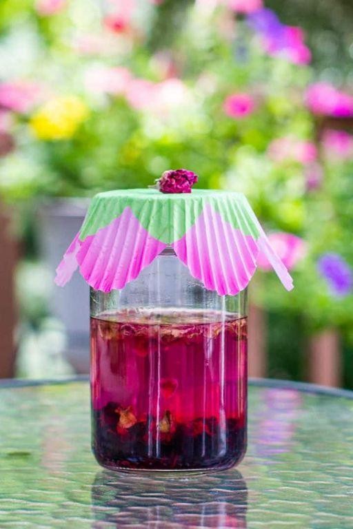 Mexican Mule with Hibiscus Tea Infusion