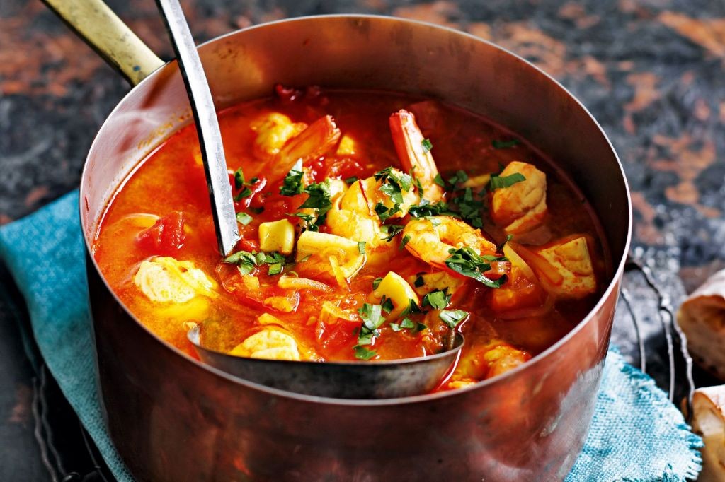 Mexican Sopa de Mariscos