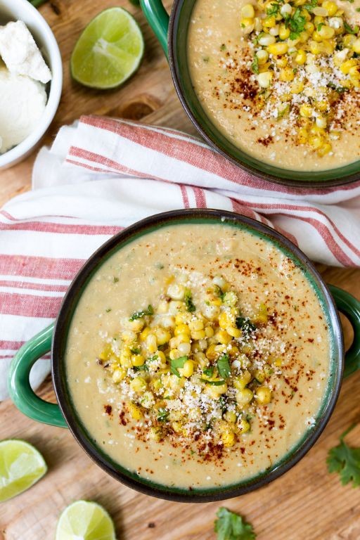 Mexican Street Corn Soup in a Jar