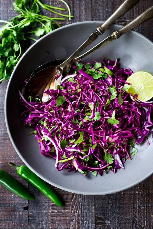 Mexican-Style Cabbage Slaw