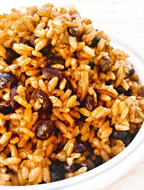 Mexican-Style Fried Rice with Black Beans