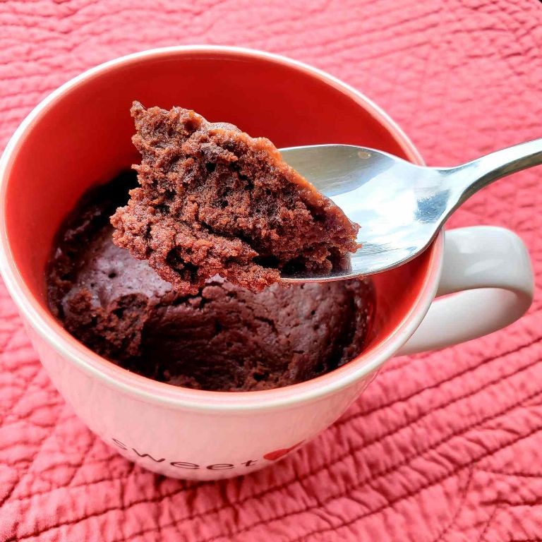 Microwave Brownie in a Mug