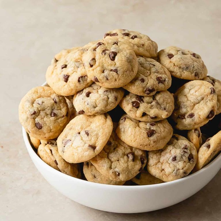 Mini Chocolate Chip Cookies
