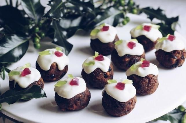 Mini Christmas Puddings for Parties