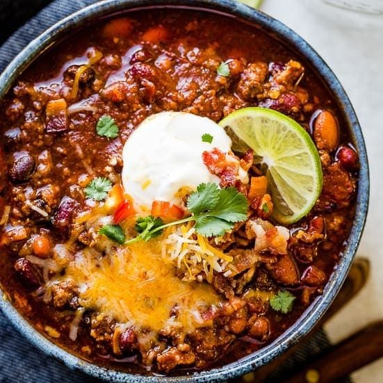 Mini Instant Pot Chili con Carne