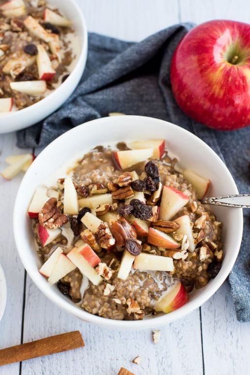Mini Instant Pot Cinnamon Apple Oatmeal