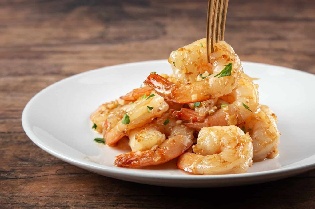 Mini Instant Pot Garlic Butter Shrimp