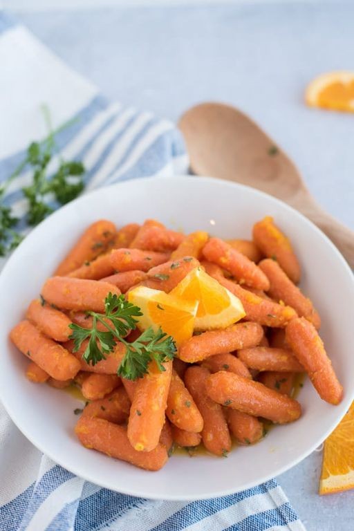 Mini Instant Pot Honey Glazed Carrots