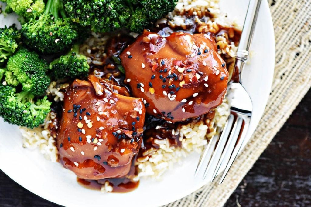 Mini Instant Pot Teriyaki Chicken