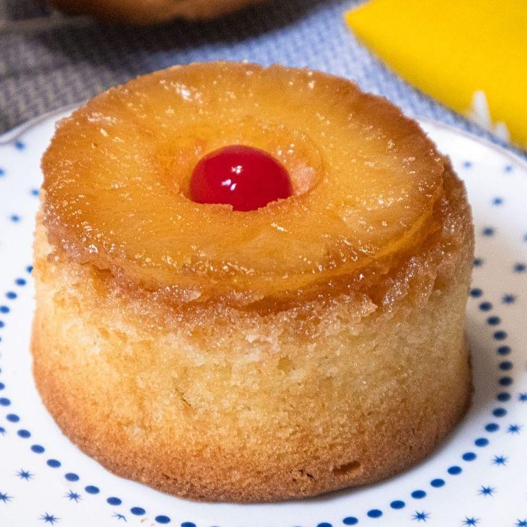 Mini Pineapple Upside Down Cakes
