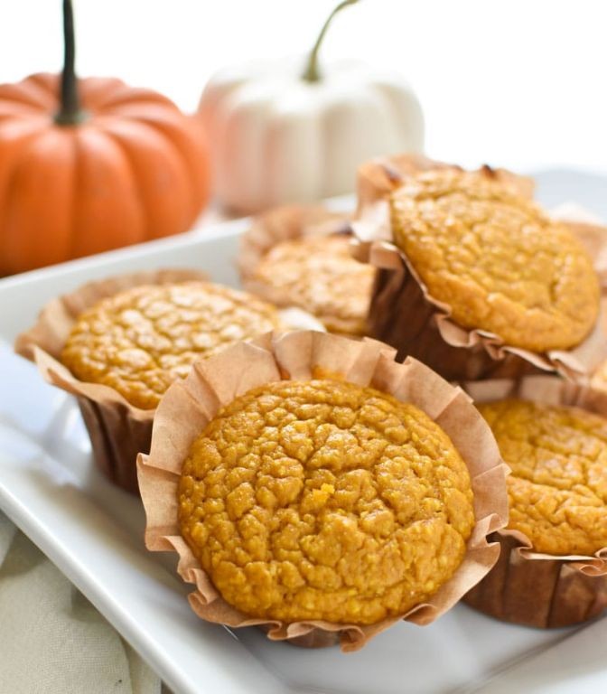 Mini Pumpkin Cornbread Muffins