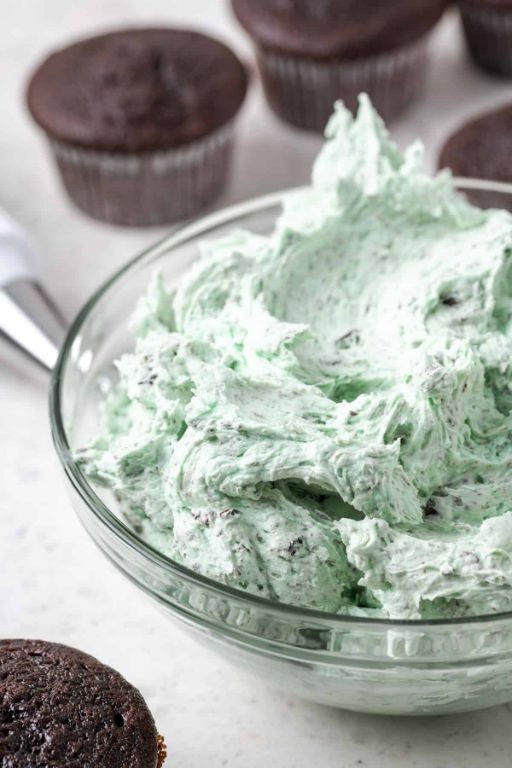 Mint Chocolate Chip Frosting