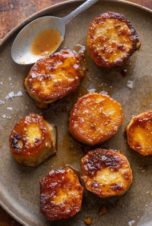 Miso Glazed Roasted Potatoes