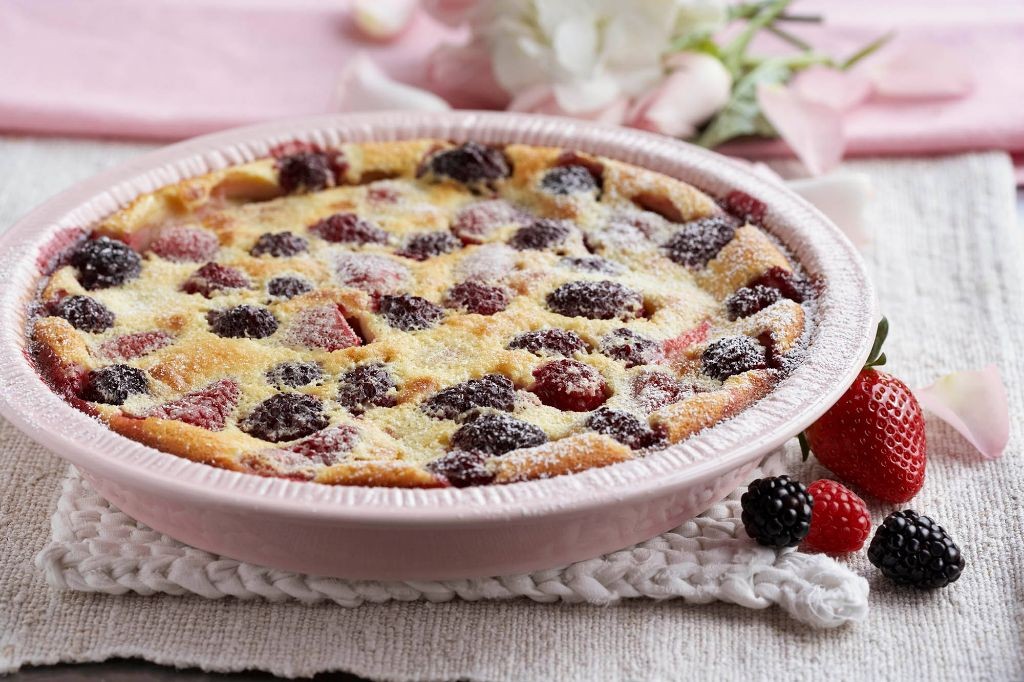 Mixed Berry Clafoutis