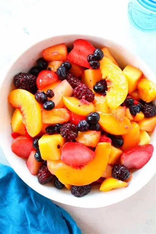 Mixed Berry Frozen Fruit Salad