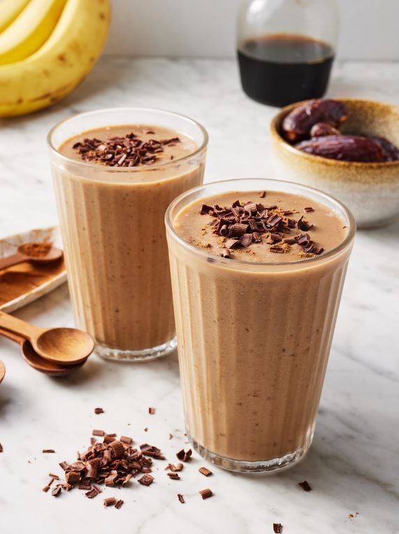 Mocha Almond Blended Coffee Smoothie