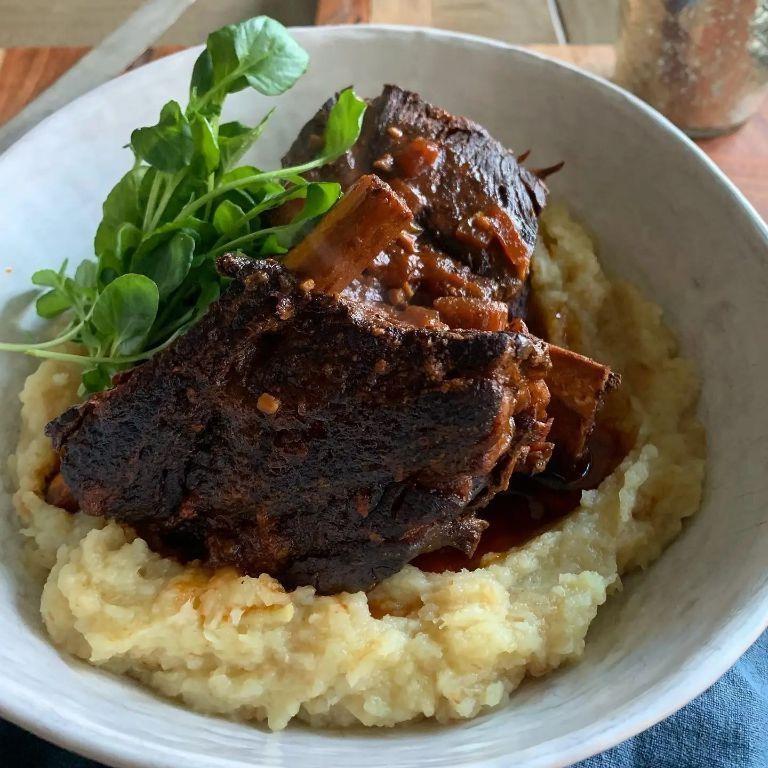 Molasses Braised Short Ribs