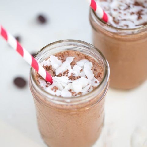 Monin Coconut Mocha Smoothie