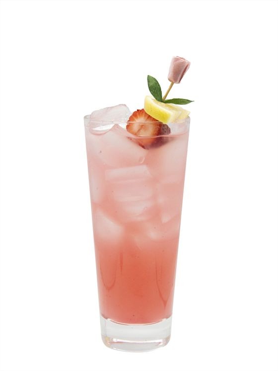 Monin Rose Lemonade Iced Tea