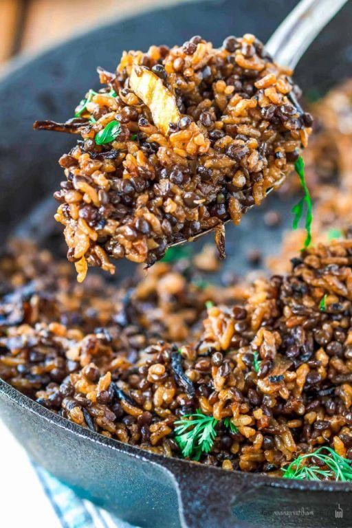 Mujadara with Crispy Onions