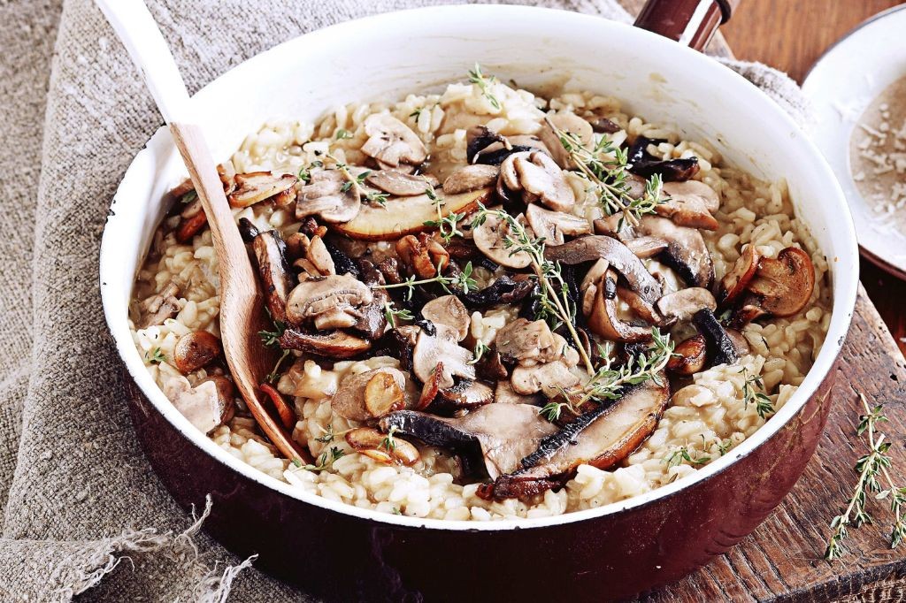 Mushroom and Thyme Risotto