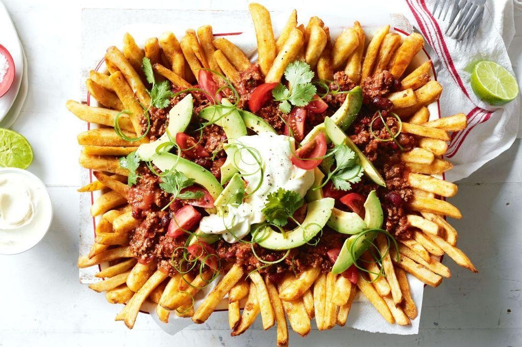 Nacho-Style Loaded Fries